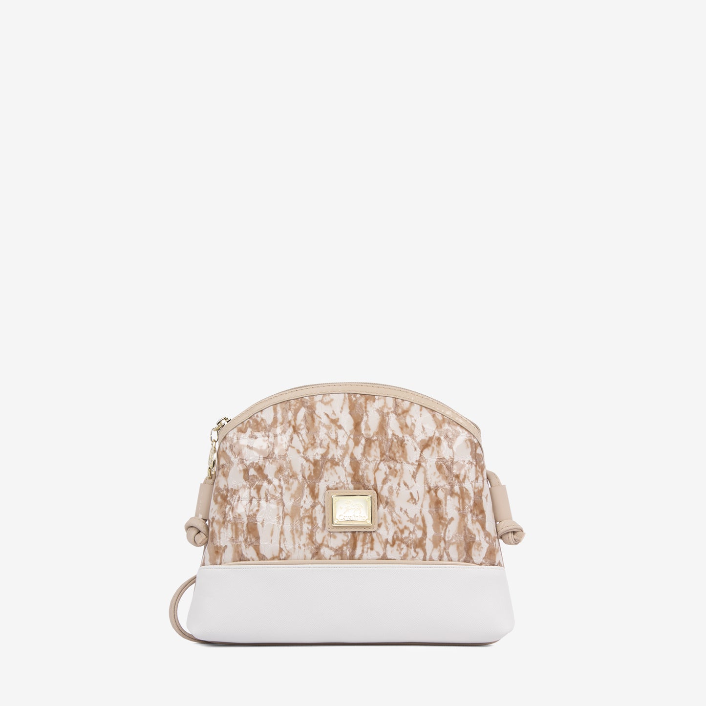 Cavalinho Acqua Marine Crossbody Bag for Women SKU 16120005.31.99. #color_beige / white
