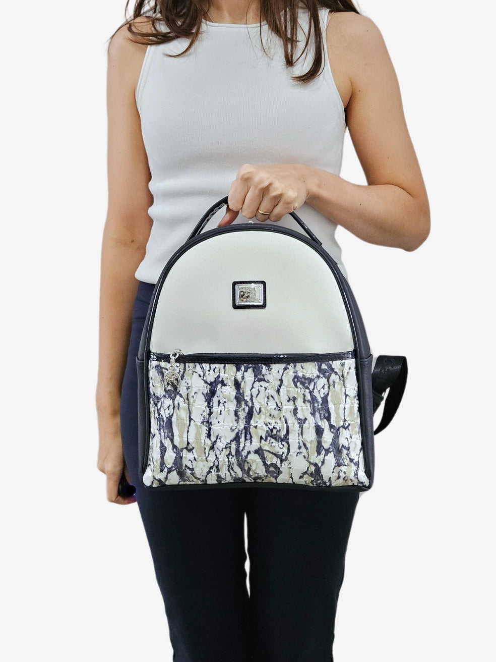 Cavalinho Acqua Marine Backpack for Women SKU 16120207.22.99. #color_navy / white