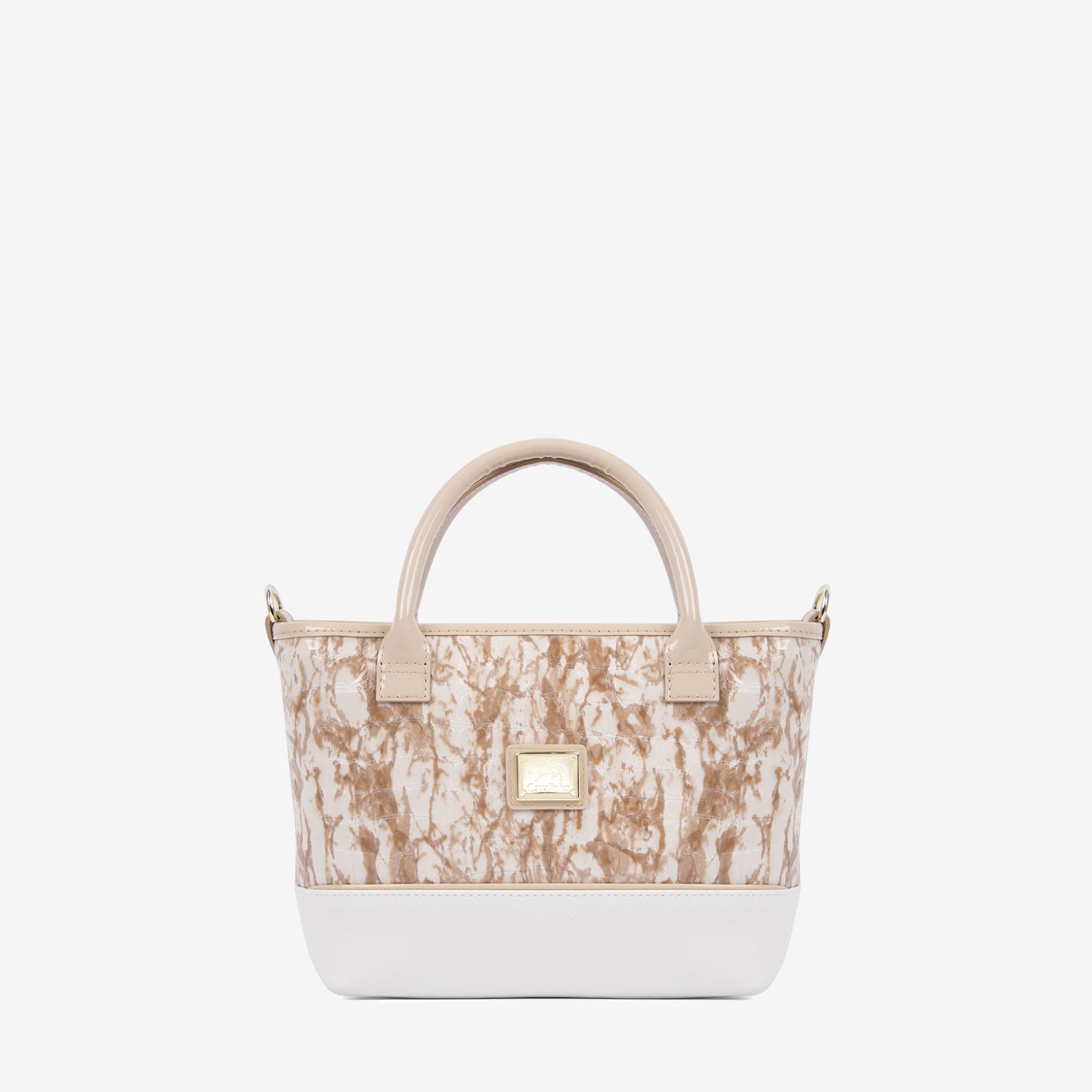 Cavalinho Acqua Marine Mini Handbag for Women SKU 16120243.31.99. #color_beige / white