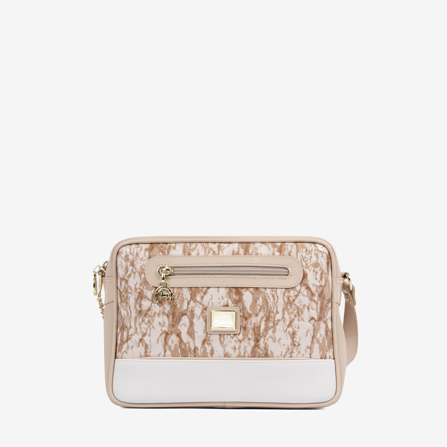 Cavalinho Acqua Marine Crossbody Bag for Women SKU 16120251.31.99. #color_beige / white