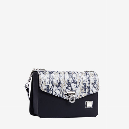 Cavalinho Acqua Marine Shoulder Bag for Women SKU 16120260.22.99. #color_navy / white