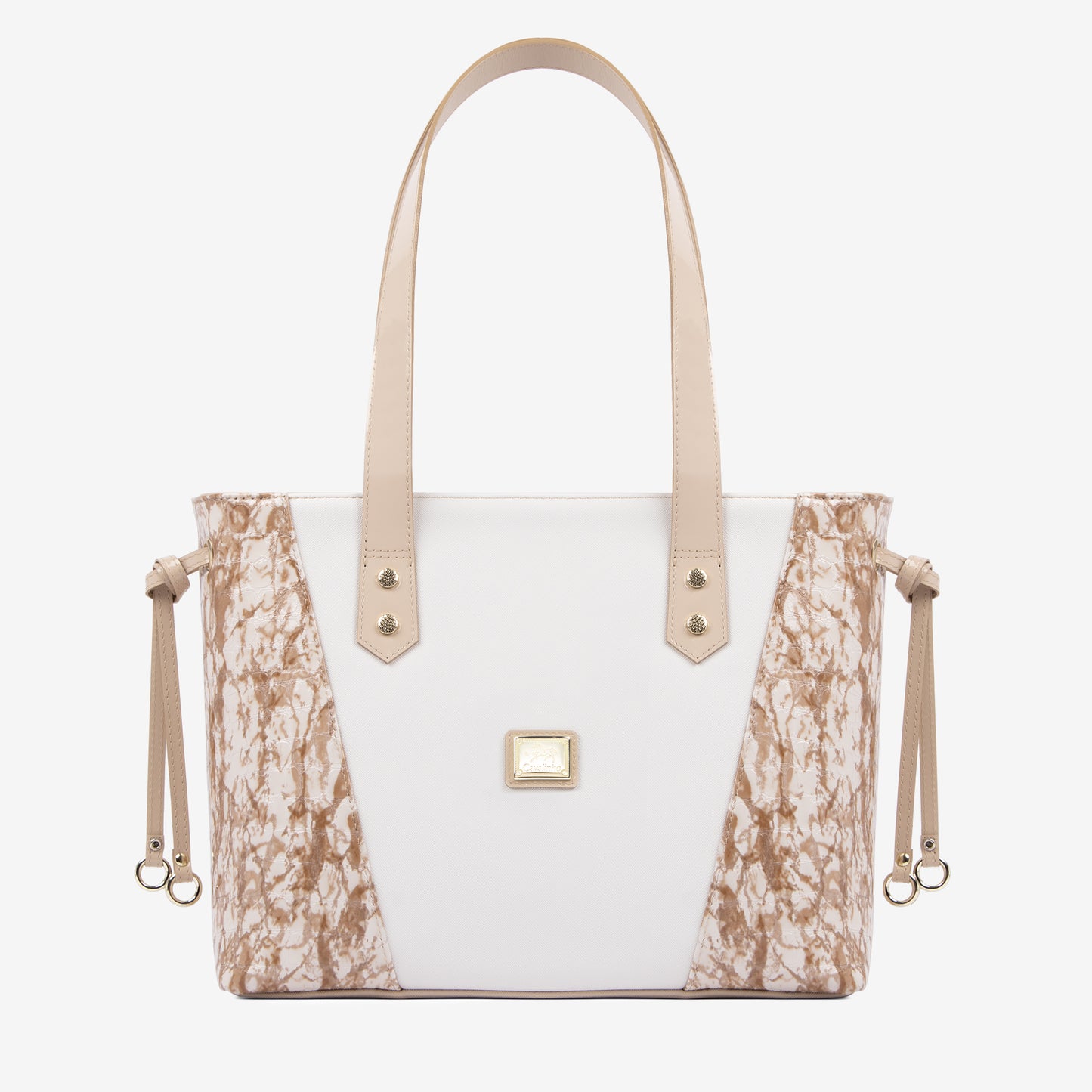 Cavalinho Acqua Marine Tote Bag for Women SKU 16120297.31.99. #color_beige / white