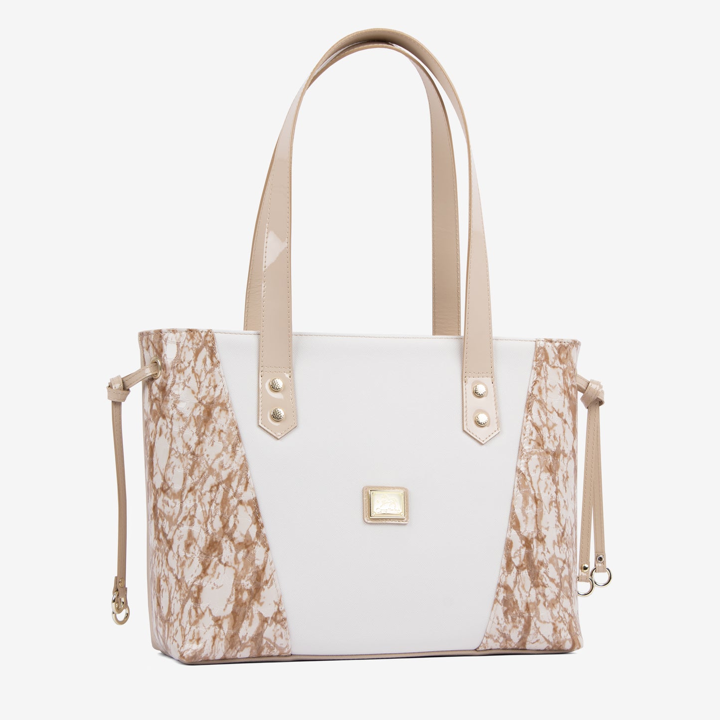 Cavalinho Acqua Marine Tote Bag for Women SKU 16120297.31.99. #color_beige / white