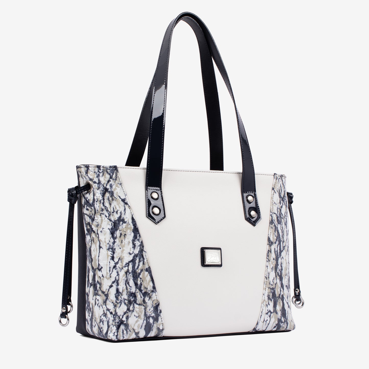 Cavalinho Acqua Marine Tote Bag for Women SKU 16120578.22.99. #color_navy / white
