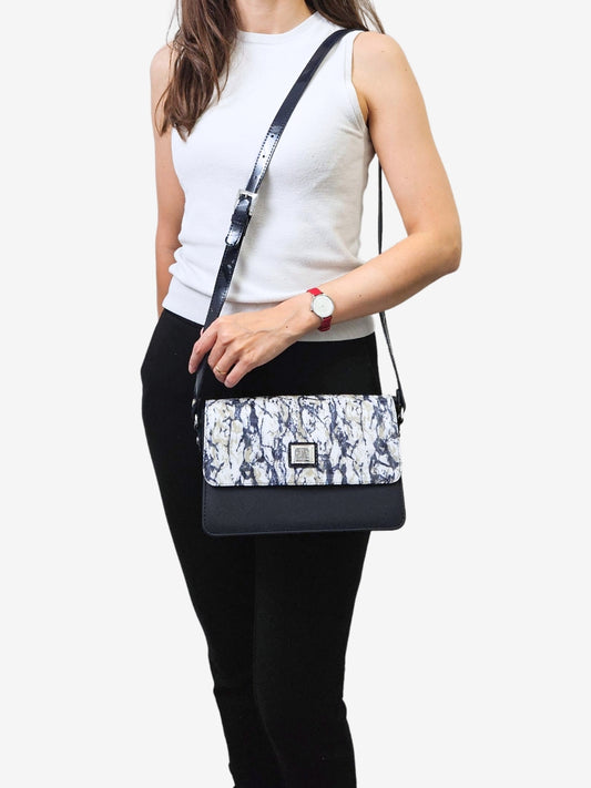 Cavalinho Acqua Marine Crossbody Bag for Women SKU 16120585.22.99. #color_navy / white