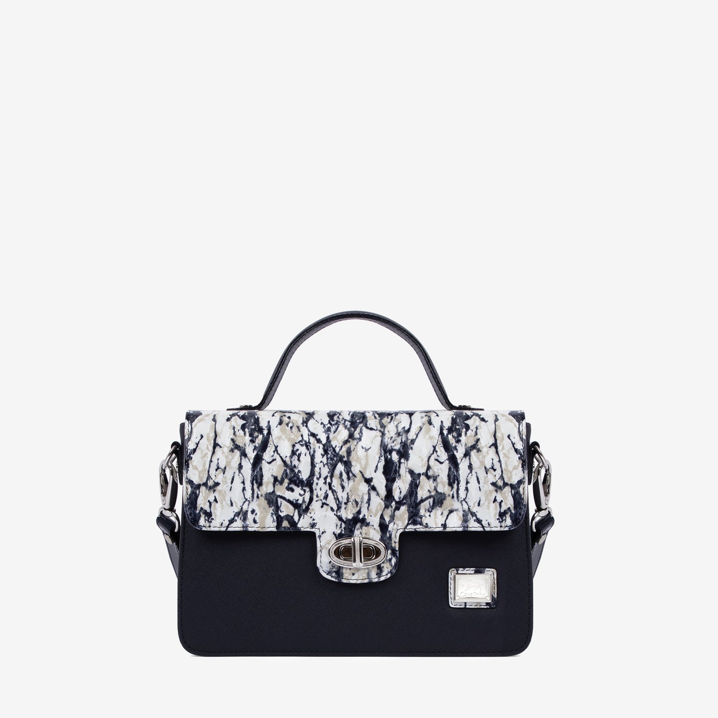 Cavalinho Acqua Marine Handbag for Women SKU 16120586.22.99. #color_navy / white