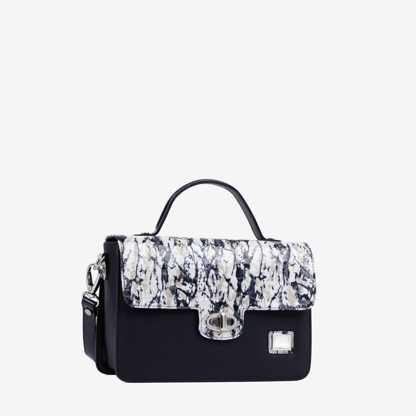 Cavalinho Acqua Marine Handbag for Women SKU 16120586.22.99. #color_navy / white