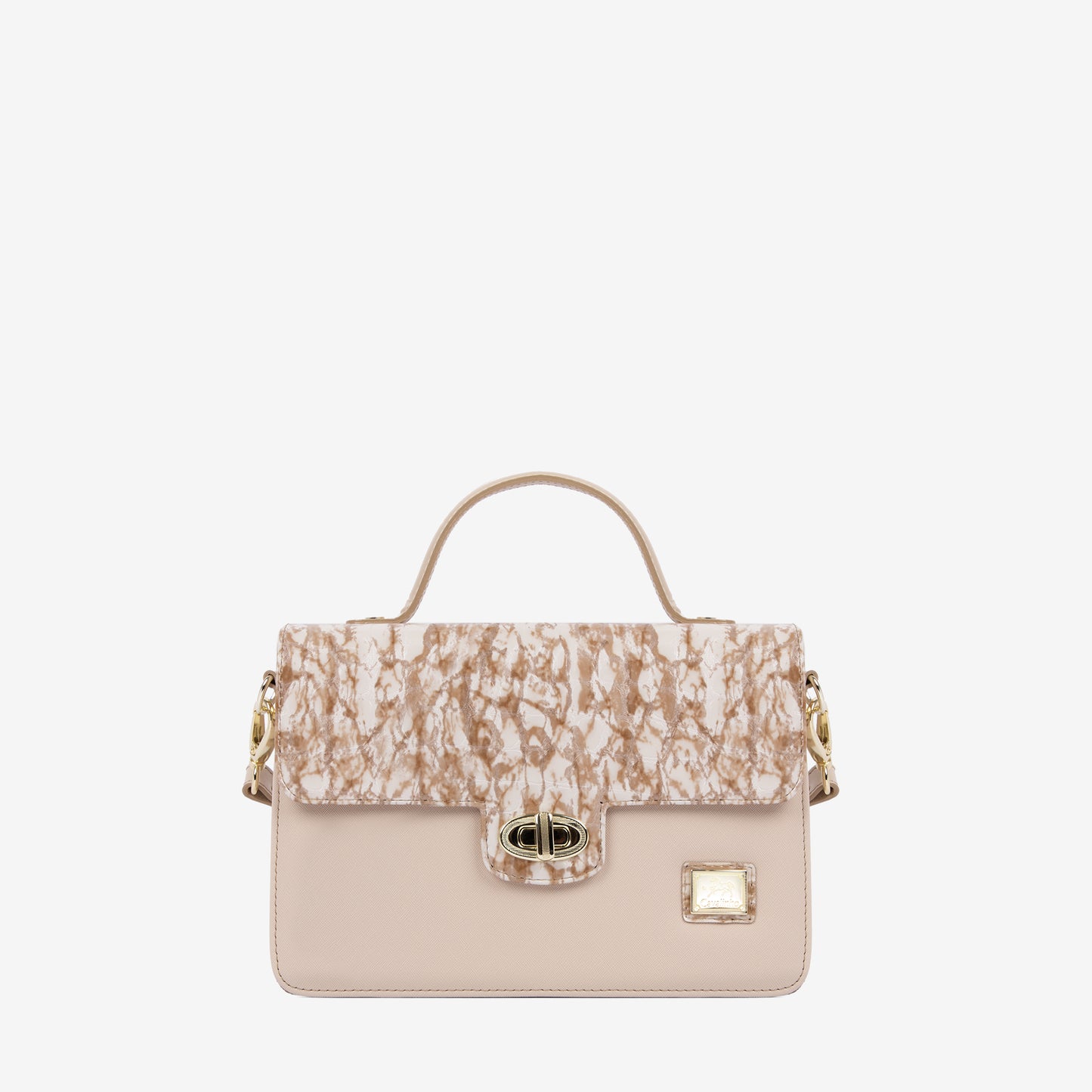 Cavalinho Acqua Marine Handbag for Women SKU 16120586.31.99. #color_beige / white
