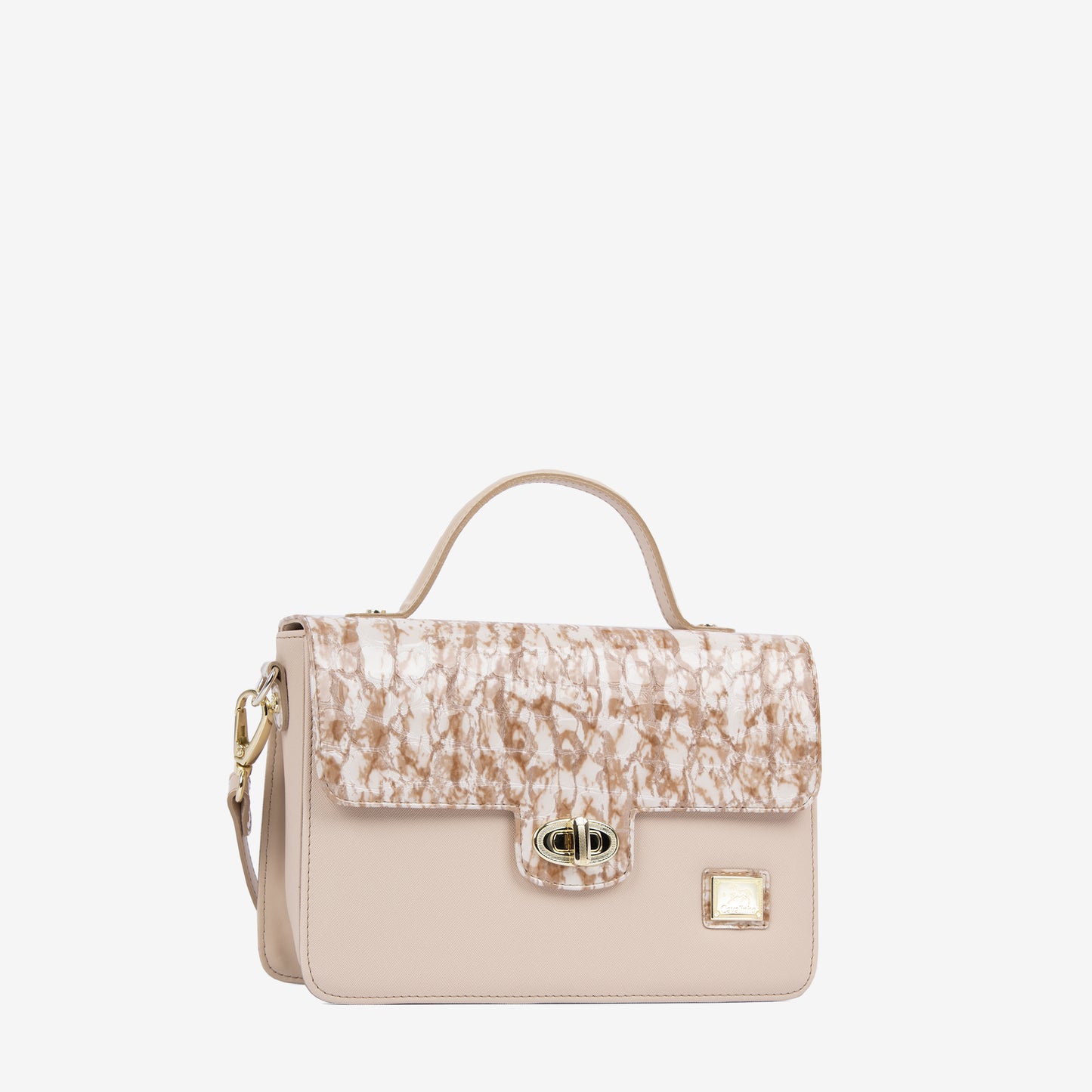 Cavalinho Acqua Marine Handbag for Women SKU 16120586.31.99. #color_beige / white