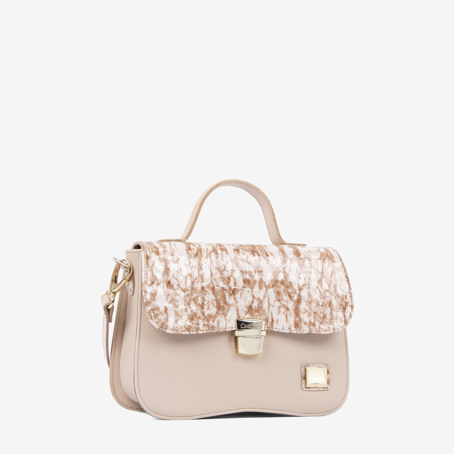 Cavalinho Acqua Marine Handbag for Women SKU 16120600.31.99. #color_beige / white