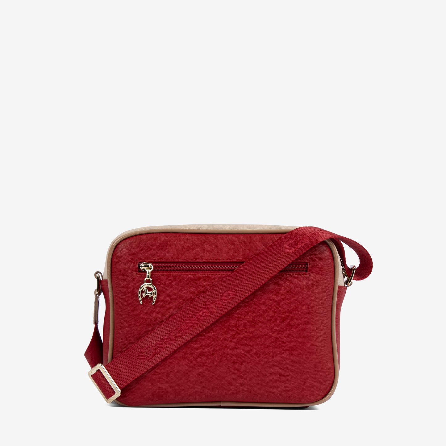 Cavalinho Outlet Twist Crossbody Bag for Women SKU 16130324.23 #color_red / white / beige