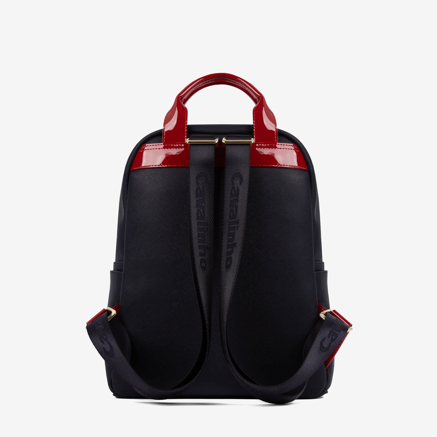 Cavalinho Outlet Twist Large Backpack Purse SKU 16130395.22 #color_navy / white / red