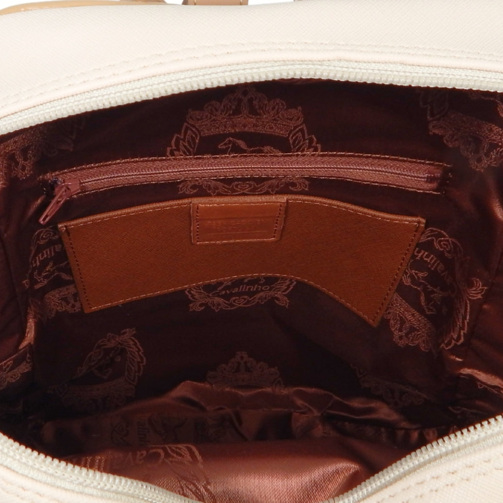 Cavalinho Outlet Bags - Ciao Bella Backpack Purse SKU 18060538.31 #color_beige / white