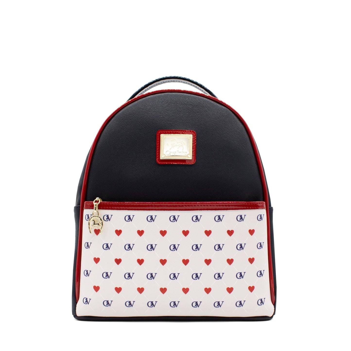 Cavalinho Love Yourself Backpack SKU 18440207.22 #color_Navy /
White / Red