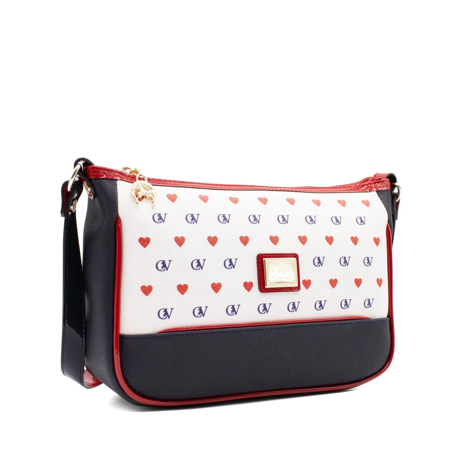 Cavalinho Love Yourself Crossbody Bag SKU 18440473.22 #color_Navy / White / Red
