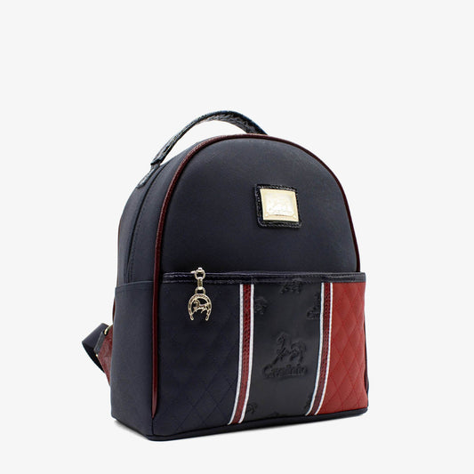 Cavalinho Outlet Bags - Prestige Backpack Purse SKU 18450207.22 #color_navy / white / red