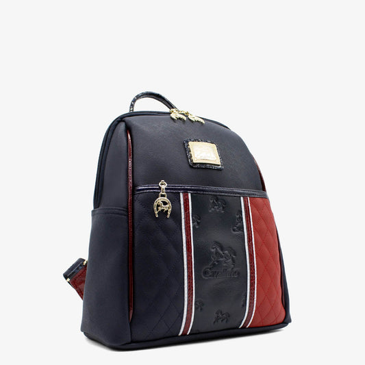 Cavalinho Outlet Bags - Prestige Backpack Purse SKU 18450249.22 #color_navy / white / red