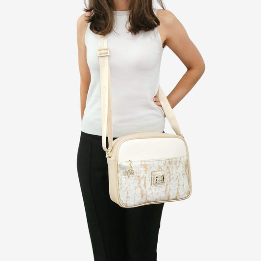 Cavalinho Outlet Mystic Crossbody Bag for Women SKU 18460324.31.99. #color_beige / white