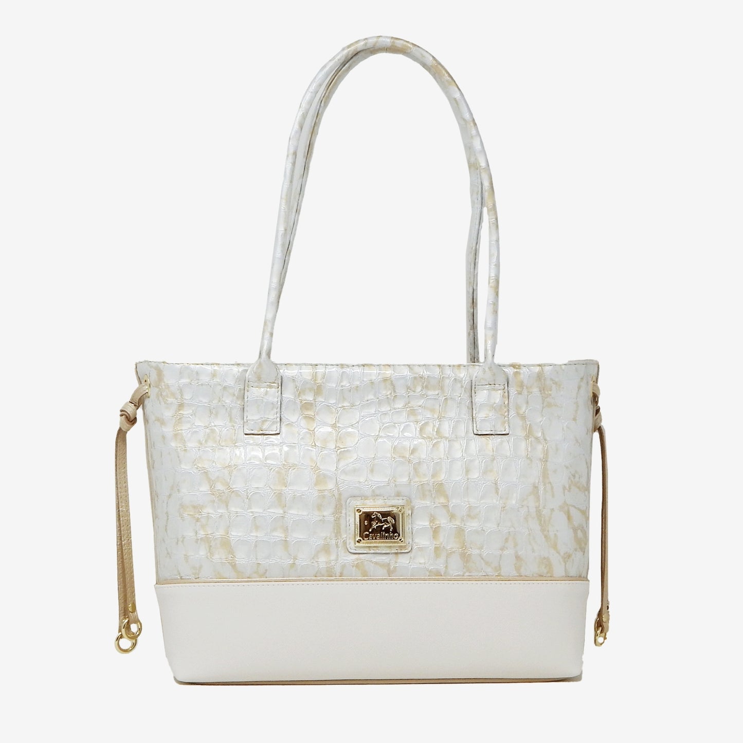 Cavalinho Outlet Mystic Tote Bag for Women SKU 18460359.31.99. #color_beige / white
