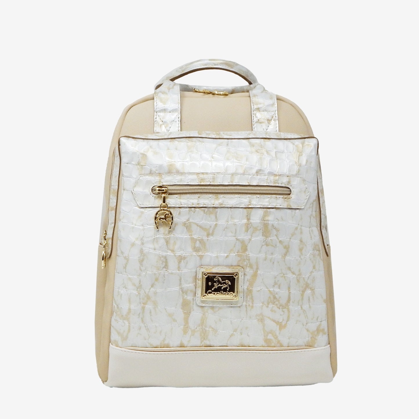 Cavalinho Outlet Mystic Backpack for Women SKU 18460395.31.99. #color_beige / white