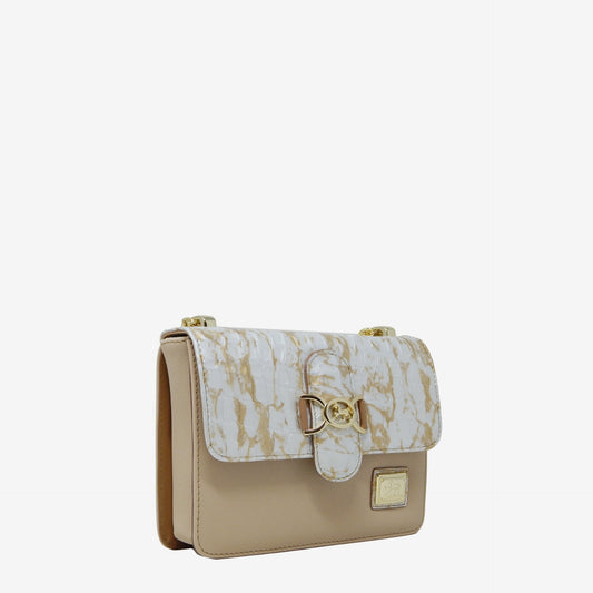 Cavalinho Outlet Mystic Shoulder Bag for Women SKU 18460417.31.99. #color_beige / white