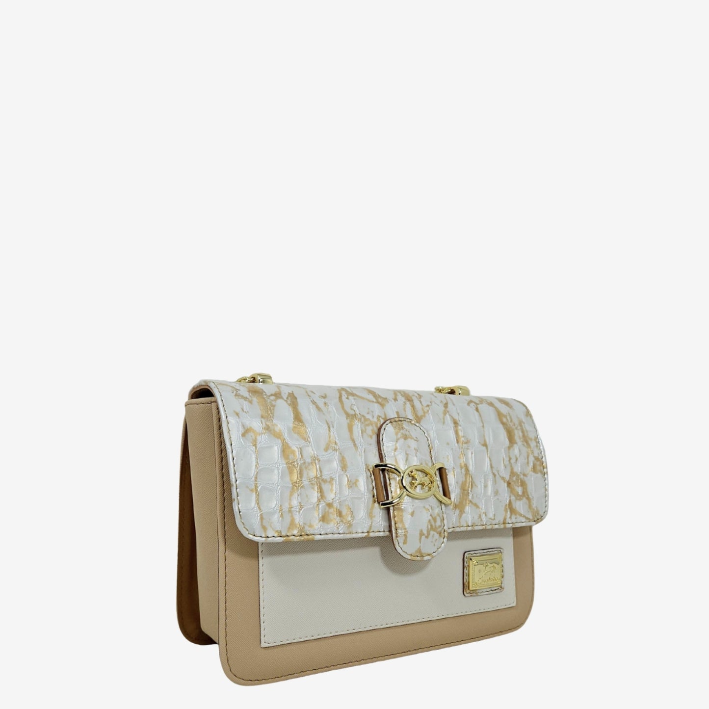 Cavalinho Outlet Mystic Shoulder Bag for Women SKU 18460471.31.99. #color_beige / white