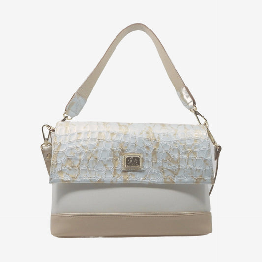 Cavalinho Outlet Mystic 3 in 1: Clutch, Handbag or Crossbody Bag for Women SKU 18460509.31.99. #color_beige / white