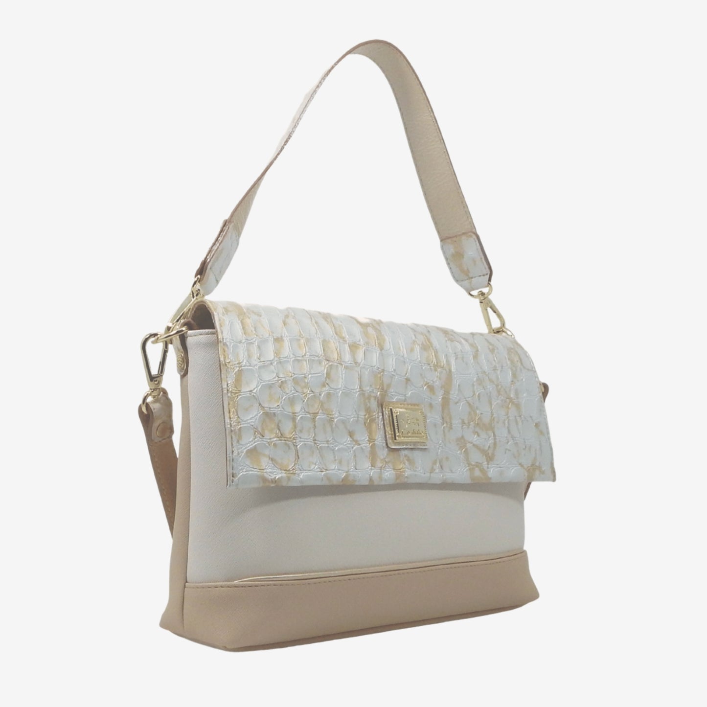 Cavalinho Outlet Mystic 3 in 1: Clutch, Handbag or Crossbody Bag for Women SKU 18460509.31.99. #color_beige / white