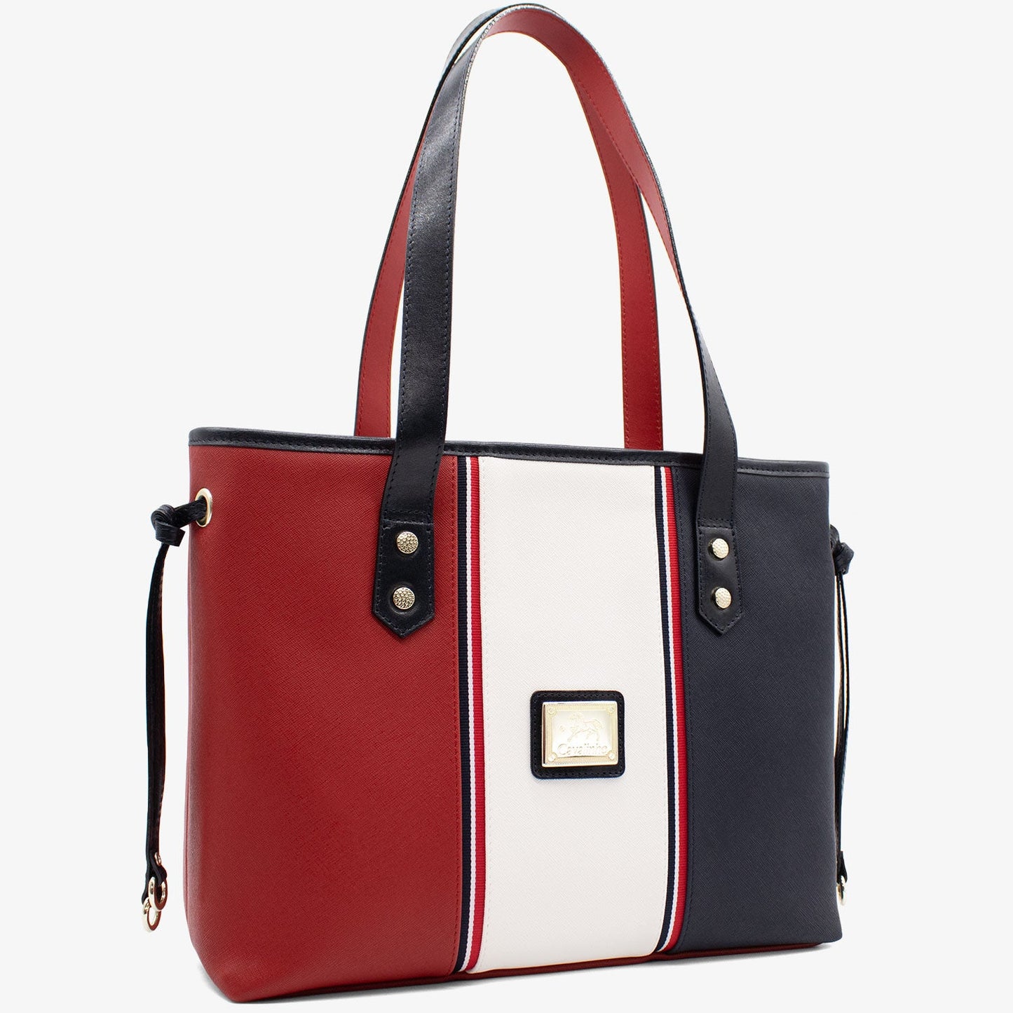 Cavalinho Outlet Nautical Tote Bag for Women SKU 18590277.23 #color_Navy / White / Red