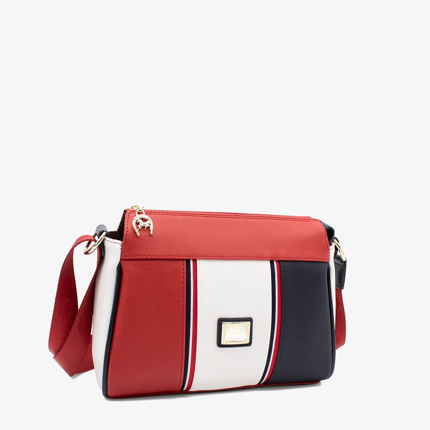 Cavalinho Outlet Nautical Crossbody Bag for Women SKU 18590344.23 #color_Navy / White / Red
