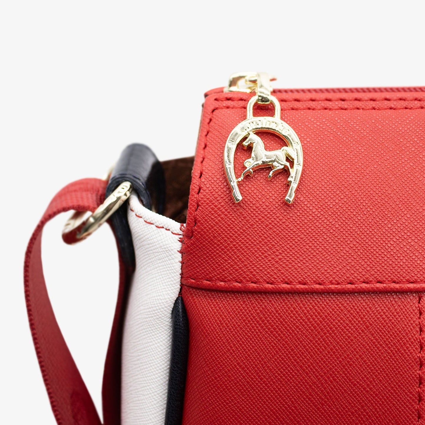 Cavalinho Outlet Nautical Crossbody Bag for Women SKU 18590344.23 #color_Navy / White / Red
