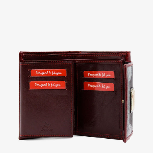 Cavalinho Royal Wallet SKU 28390203.23 #color_Black / White / Red / Silver