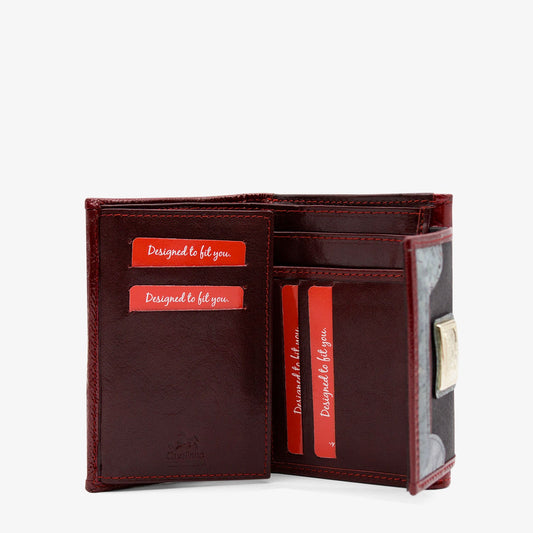 Cavalinho Royal Wallet SKU 28390219.23 #color_Black / White / Red / Silver