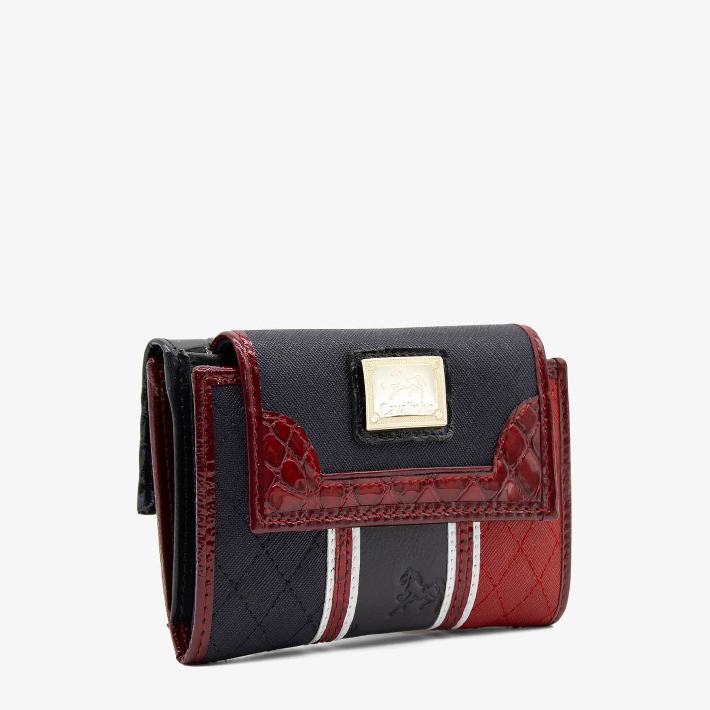 Cavalinho Outlet Wallets - Prestige Samll Wallet SKU 28450203.22 #color_navy / white / red