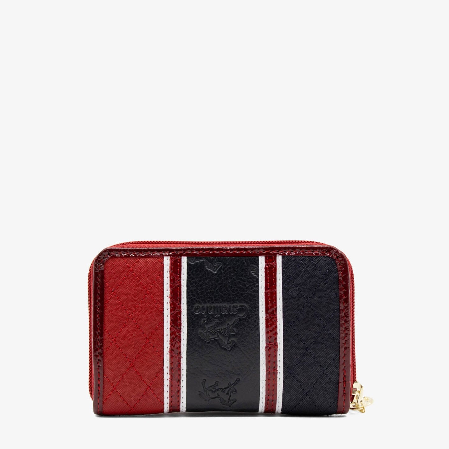 Cavalinho Outlet Wallets - Prestige Card Holder Wallet for Women SKU 28450217.22 #color_navy / white / red