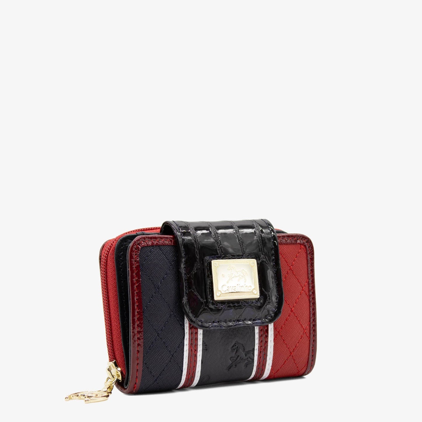 Cavalinho Outlet Wallets - Prestige Samll Wallet SKU 28450218.22 #color_navy / white / red