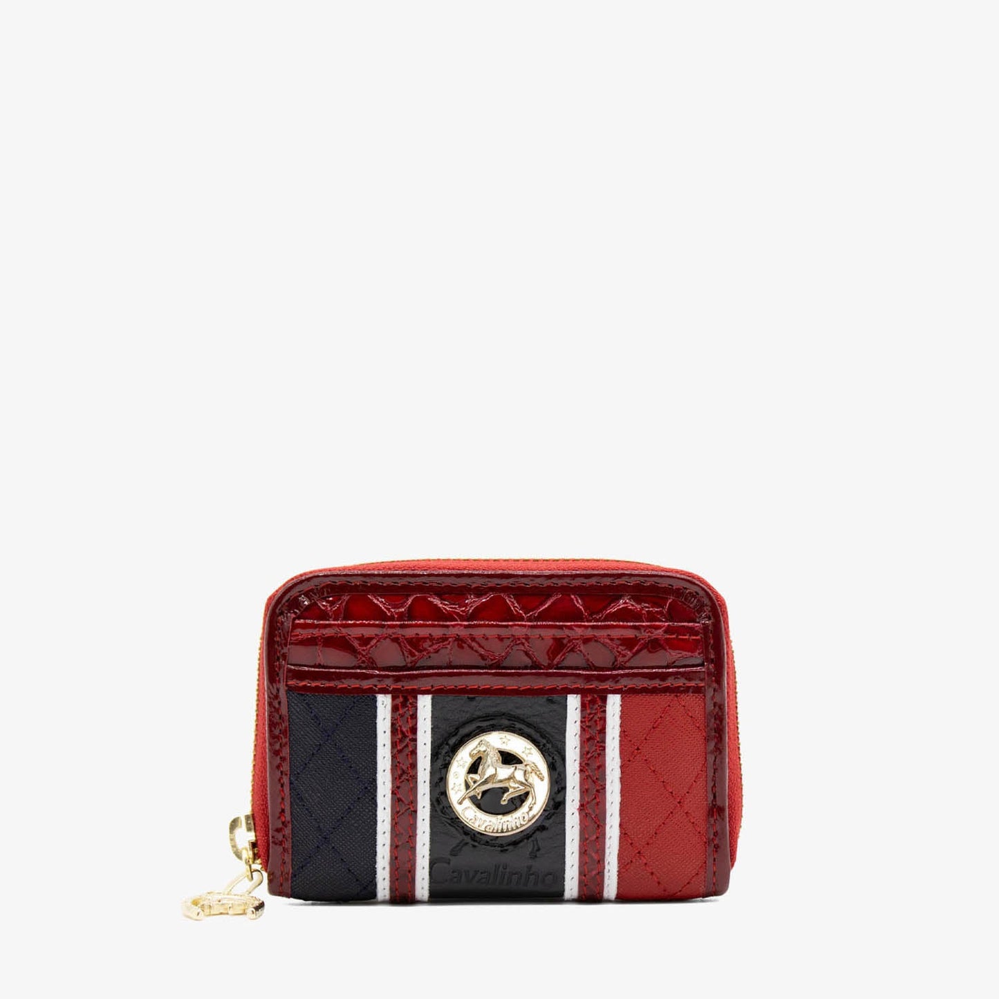 Cavalinho Outlet Wallets - Prestige Card Holder Wallet for Women SKU 28450275.22 #color_navy / white / red