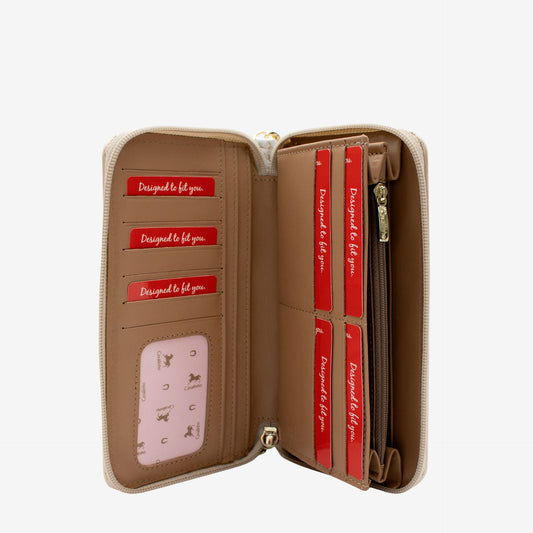 Cavalinho Outlet Mystic Wristlet for Women SKU 28460212.31.99. #color_beige / white