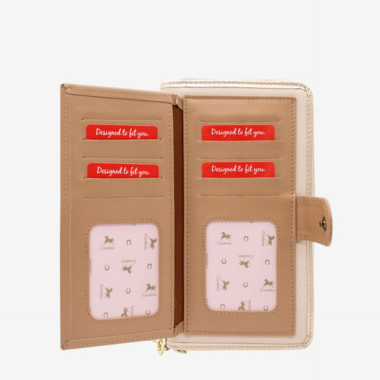 Cavalinho Outlet Mystic Wristlet for Women SKU 28460213.31.99. #color_beige / white