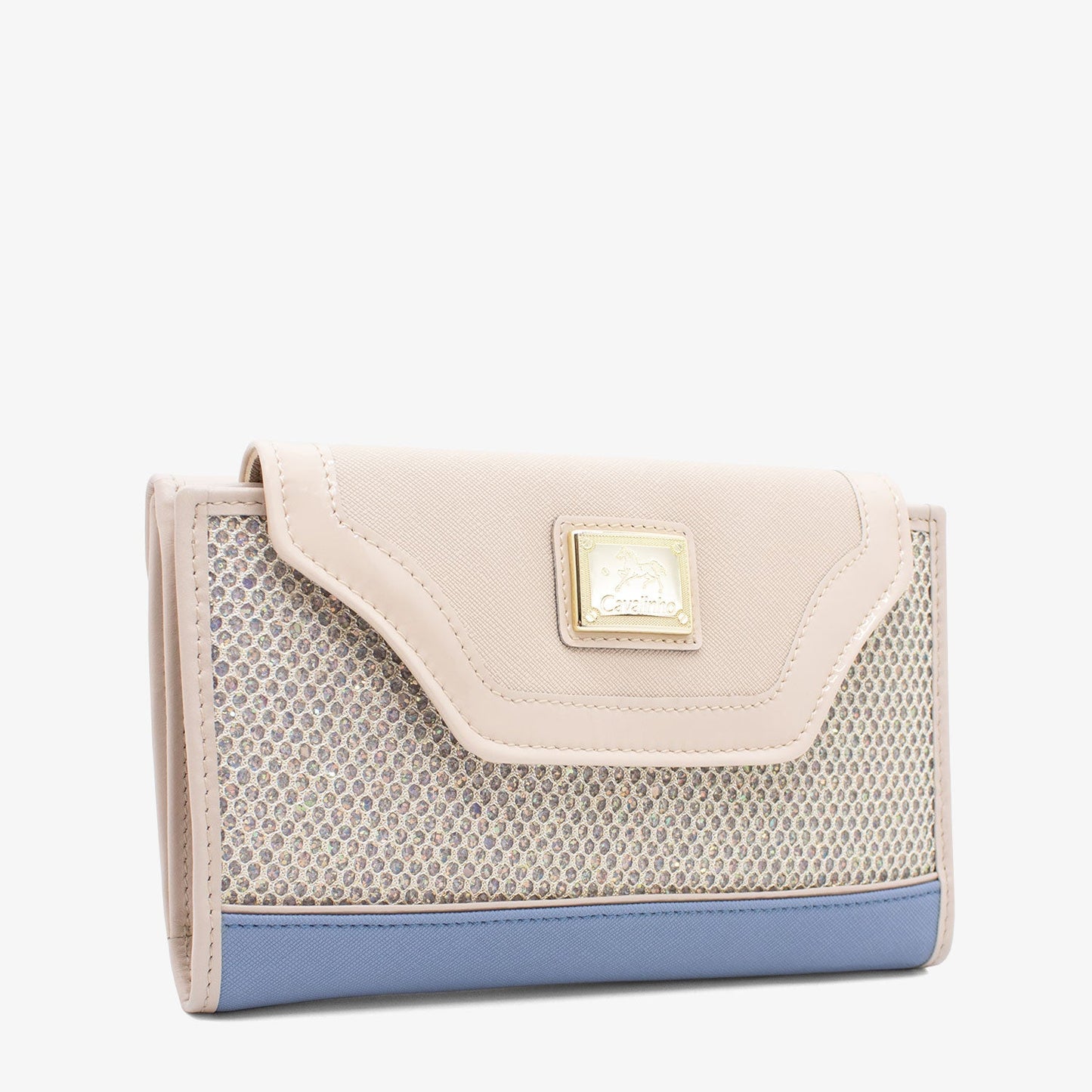 Cavalinho Radiance Wallet SKU 28680206.10.99. #color_beige / light blue