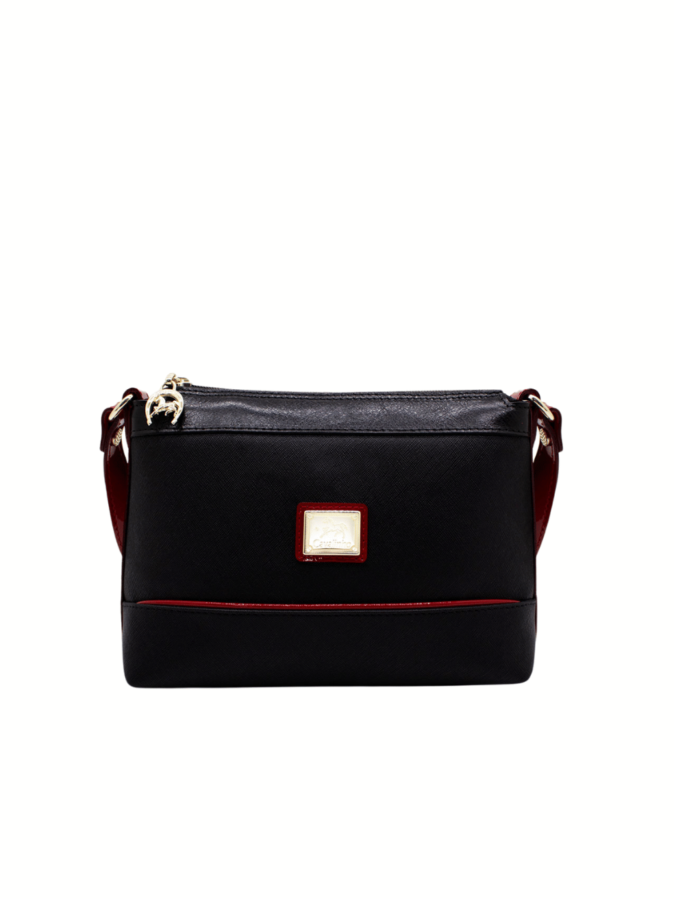 Cavalinho Deluxe Crossbody Bag SKU 16040374.30 #color_black / red