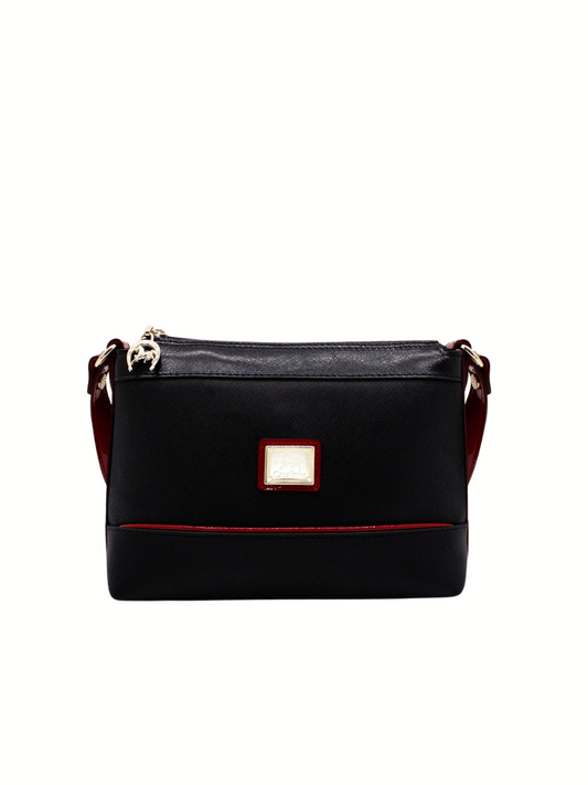 Cavalinho Deluxe Crossbody Bag SKU 16040374.30 #color_black / red