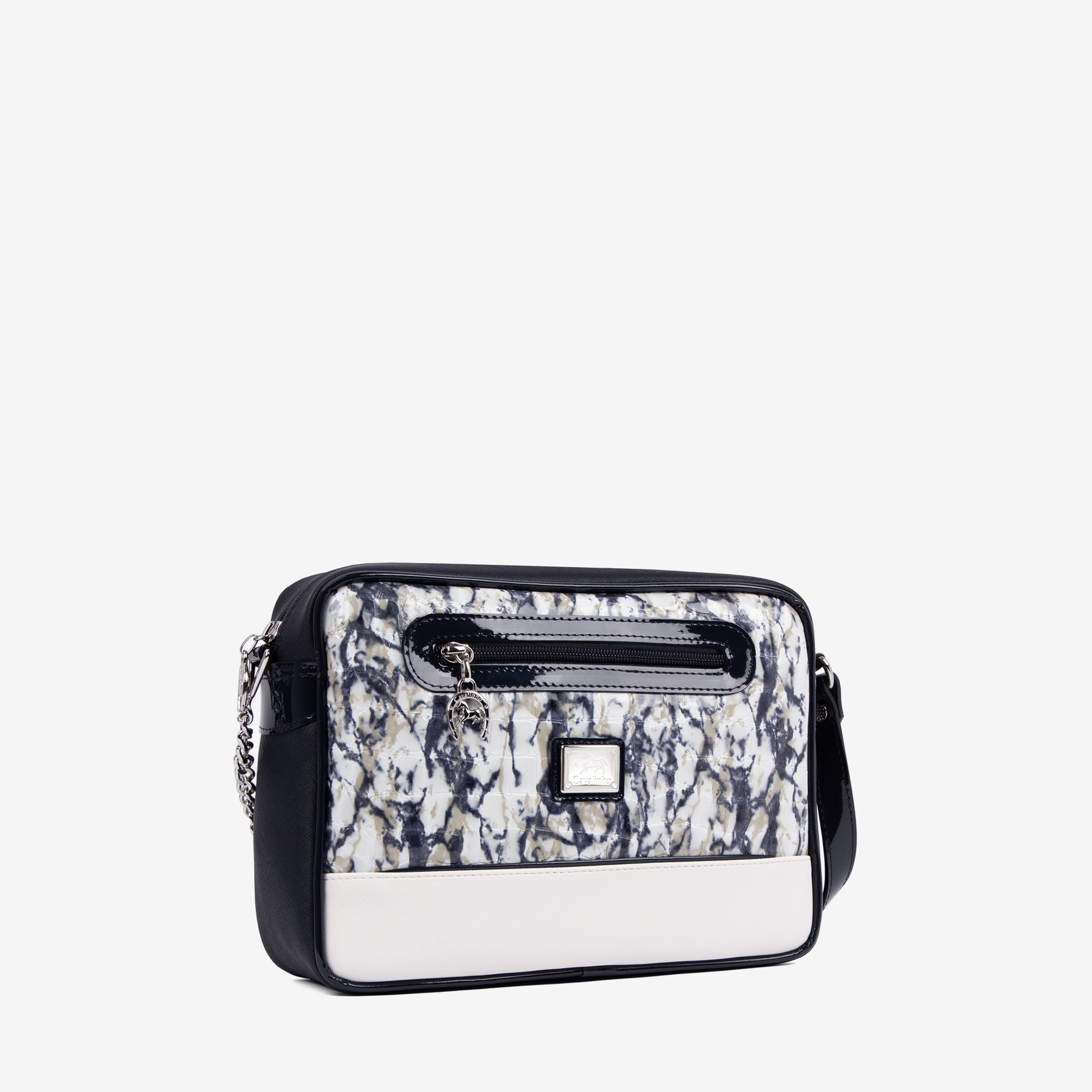 Cavalinho Acqua Marine Crossbody Bag for Women SKU 16120251.22.99. #color_navy / white