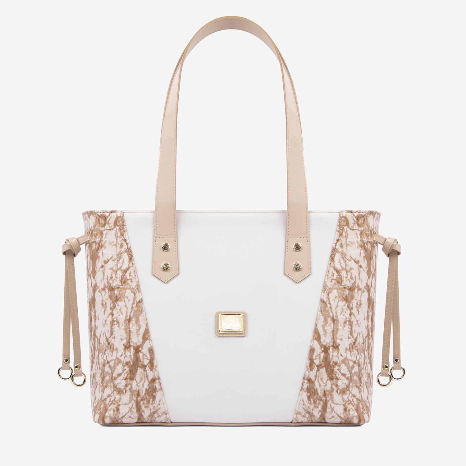 Cavalinho Acqua Marine Tote Bag for Women SKU 16120297.31.99. #color_beige / white