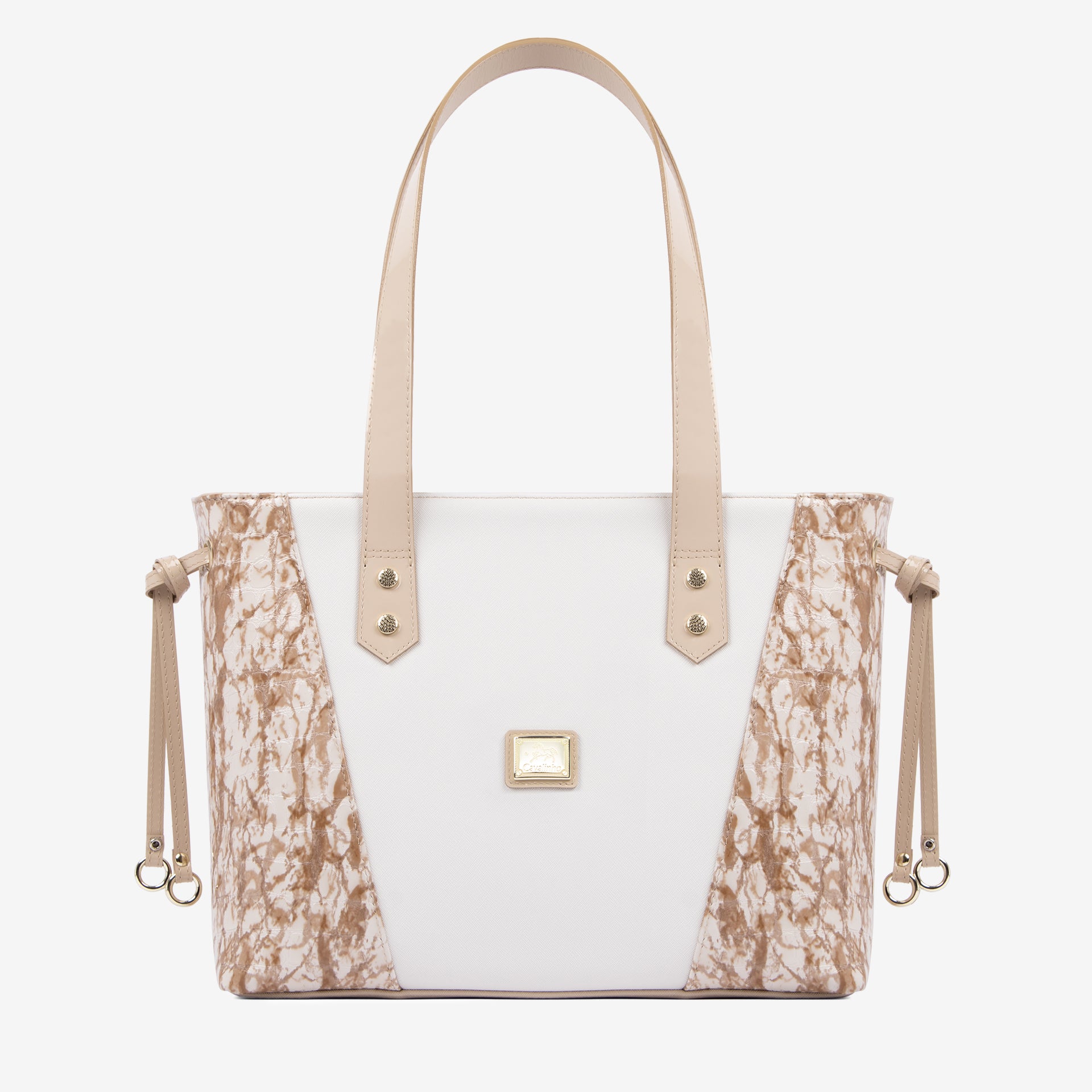 Cavalinho Acqua Marine Tote Bag for Women SKU 16120297.31.99. #color_beige / white
