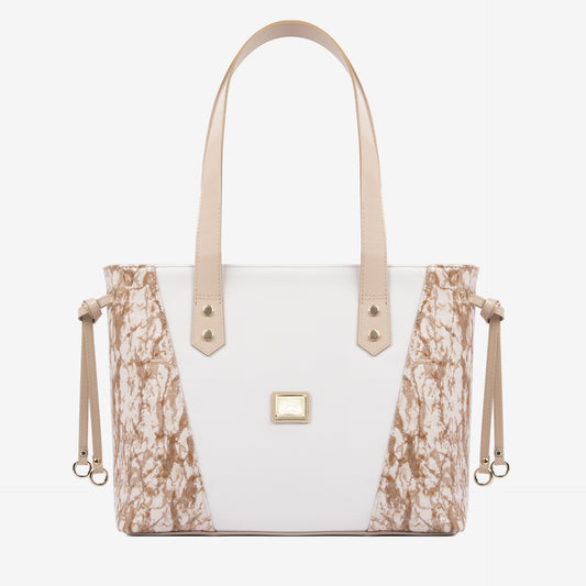 Cavalinho Acqua Marine Tote Bag for Women SKU 16120297.31.99. #color_beige / white