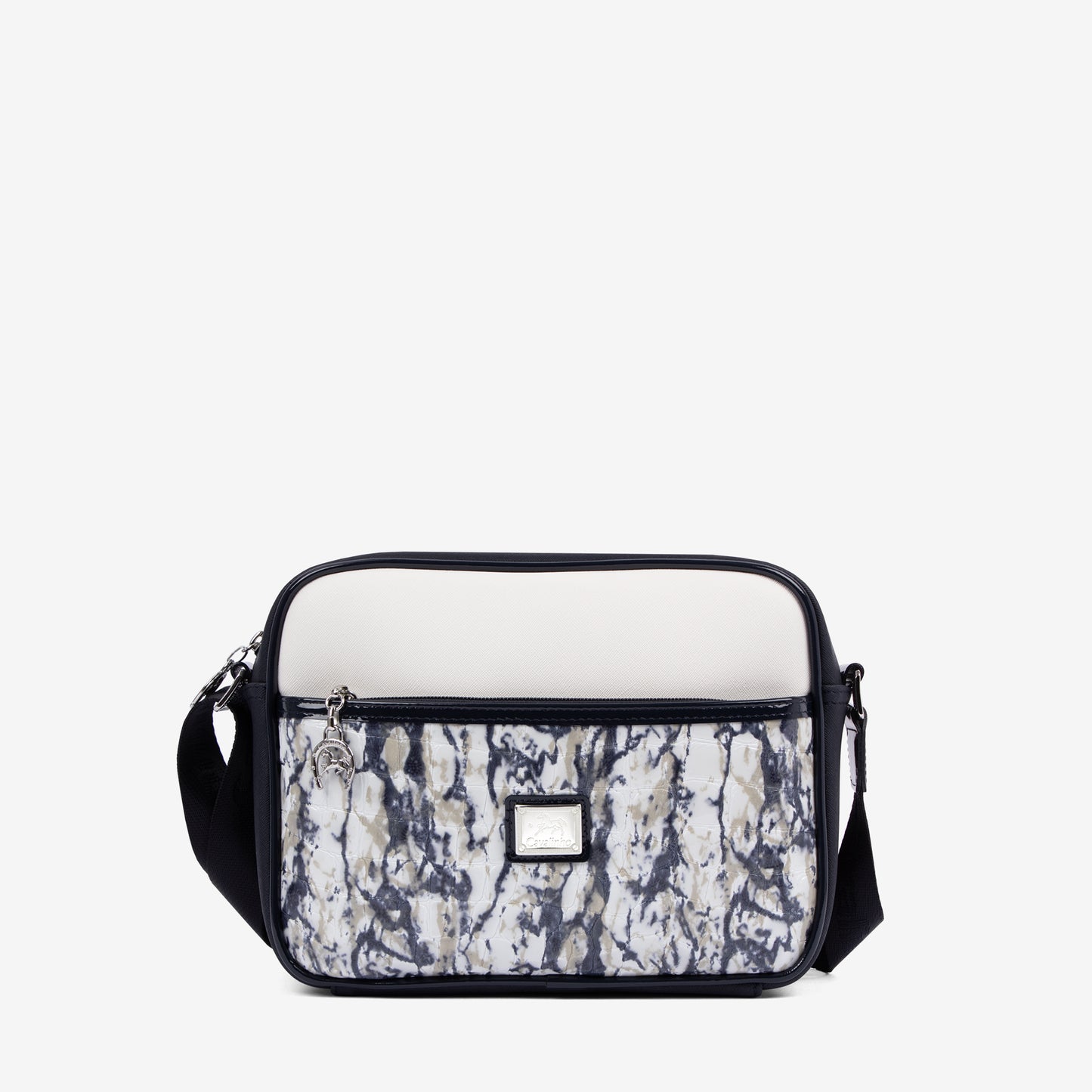 Cavalinho Acqua Marine Crossbody Bag for Women SKU 16120324.22.99. #color_navy / white