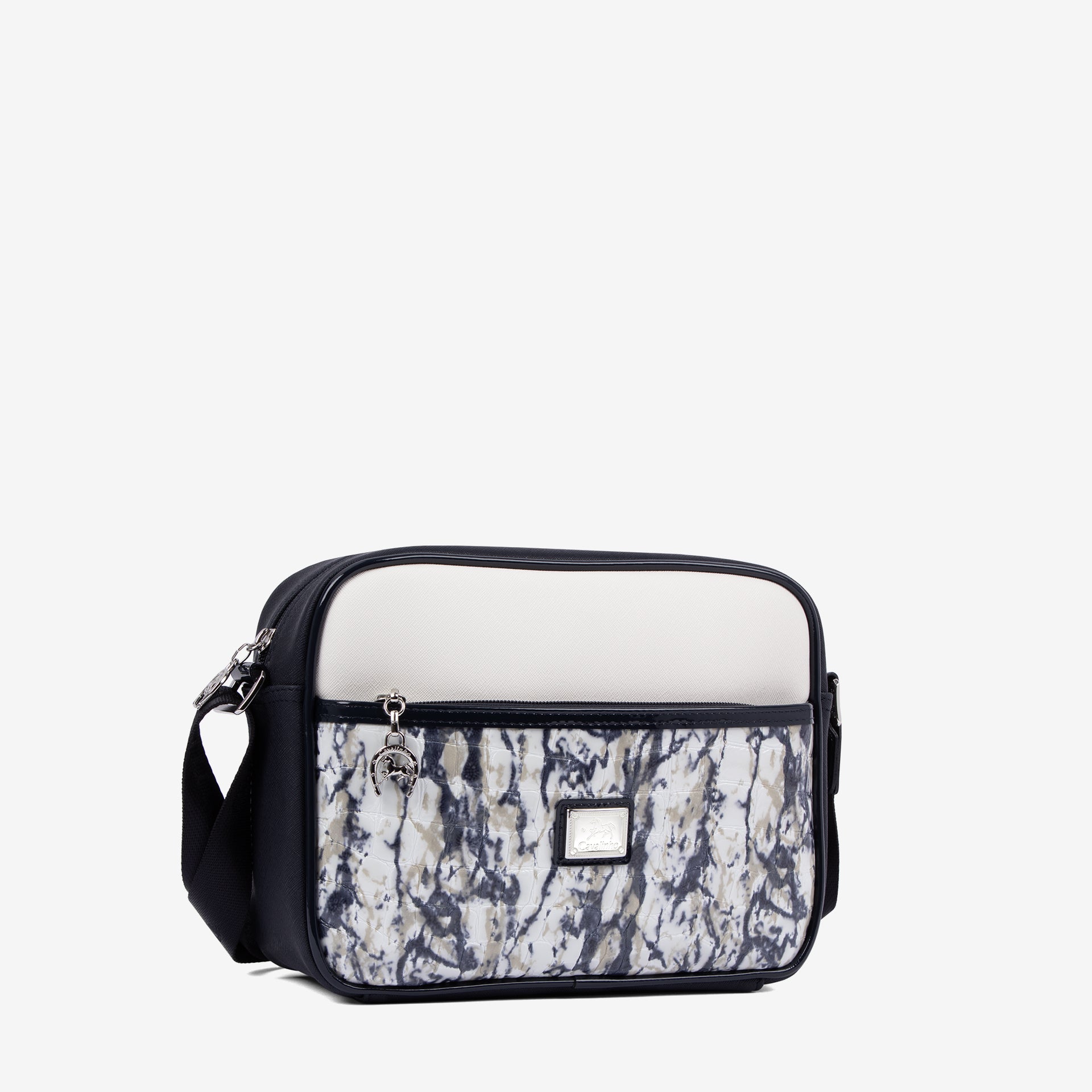 Cavalinho Acqua Marine Crossbody Bag for Women SKU 16120324.22.99. #color_navy / white