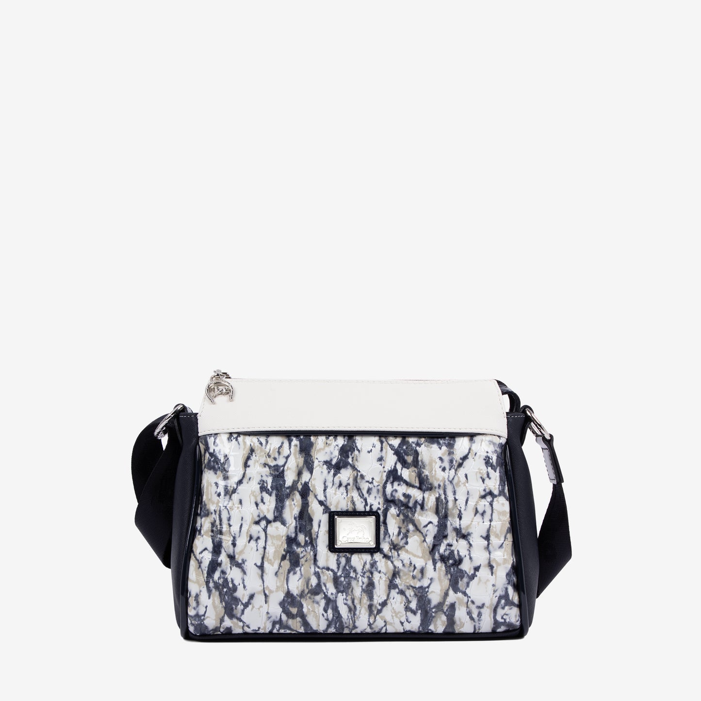 Cavalinho Acqua Marine Crossbody Bag for Women SKU 16120344.22.99. #color_navy / white