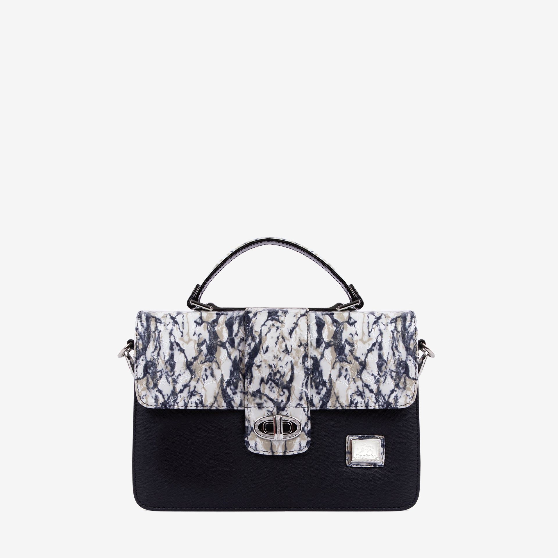 Cavalinho Acqua Marine Handbag for Women SKU 16120504.22.99. #color_navy / white